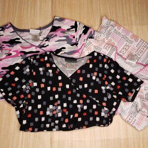 Unbranded Womens 3 Piece Scrub Bundle XS